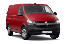 Van Hire Merthyr Tydfil - Red VW Transporter Automatic - Van hire Merthyr tydfil